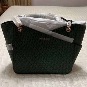 Michael Kors- Jet Set Large Logo Shoulder bag